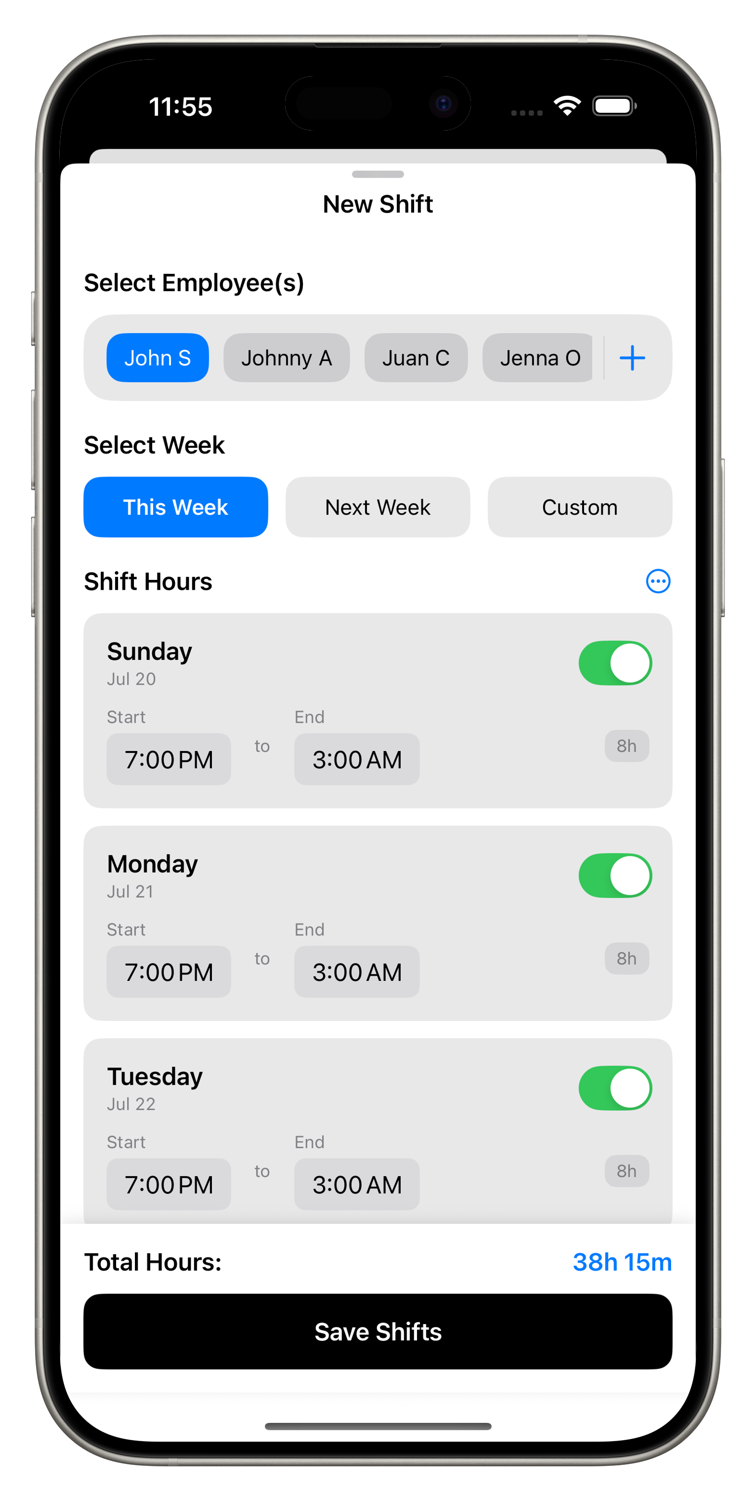 Workforce Organization Tools